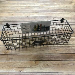 Vintage Wall Basket